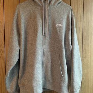 Nike fleece zip up